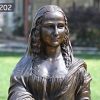 Beautiful Bronze Mona Lisa Bust Statue for Indoor BOKK-202