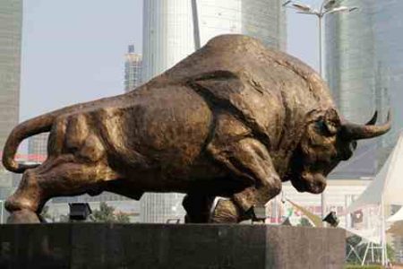 Customized Huge Bronze Bull Statue with Competitive Price BOOK-351