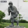 Military Bend Man Soldiers Sculpture Factory Supplier BOKK-50