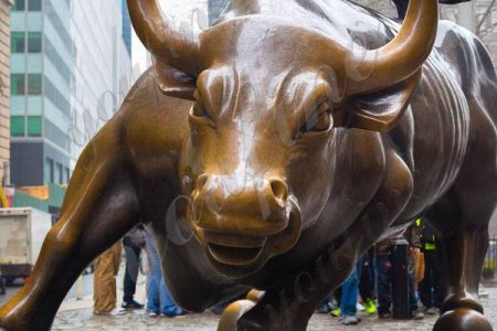 Bronze Chicago Bull Famous Statue Outdoor for Sale BOKK-355