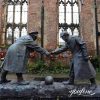 bronze soldier statues